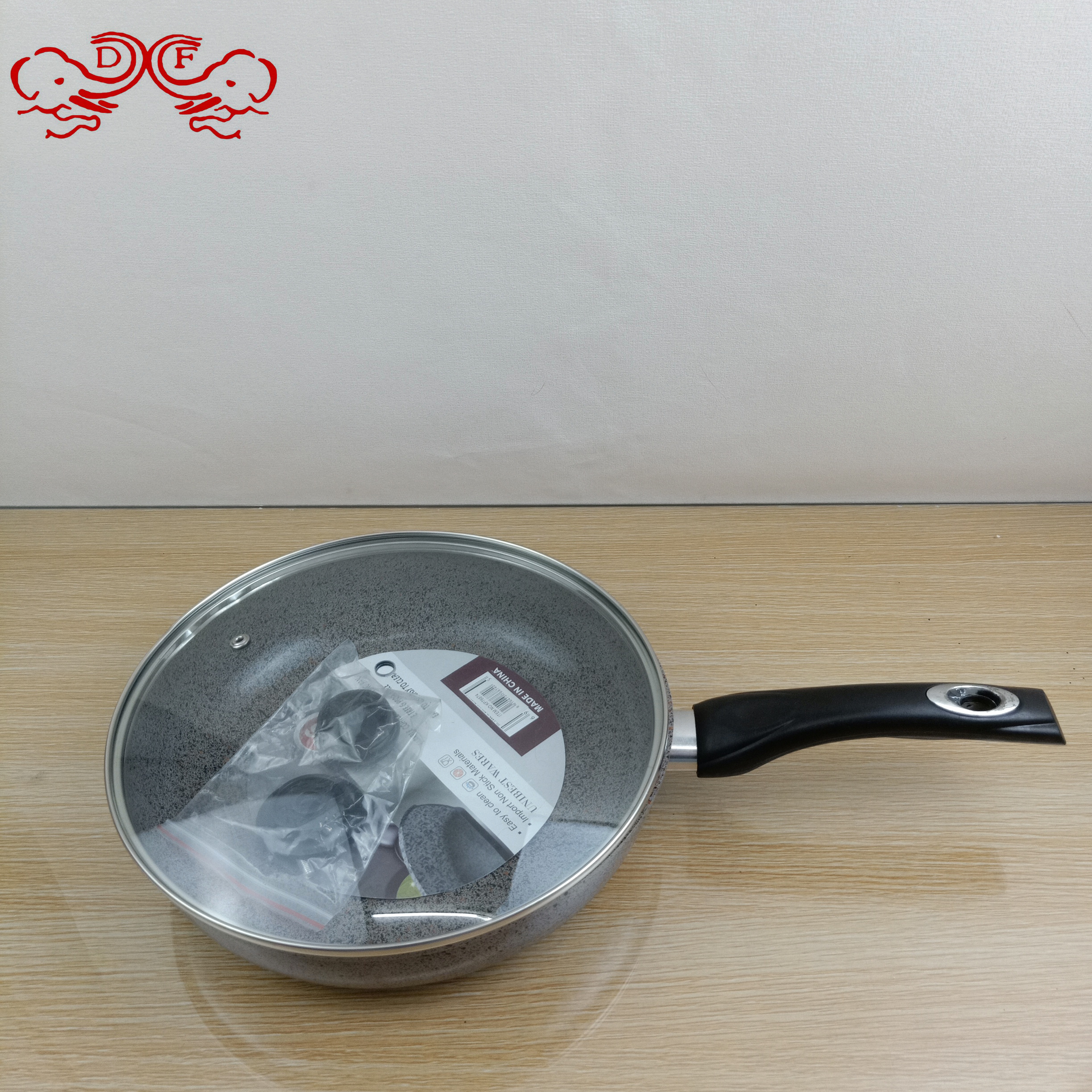 Df99950 Medical Stone Frying Pan Non-Stick Household Pan Light Oil Smoke Pancake Pan Induction Cooker Df Tradinghouse