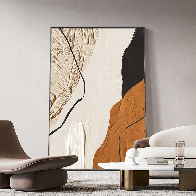 客厅装饰画现代简约抽象壁画轻奢沙发背景墙落地装饰画卧室挂画painting油画装饰画详情1