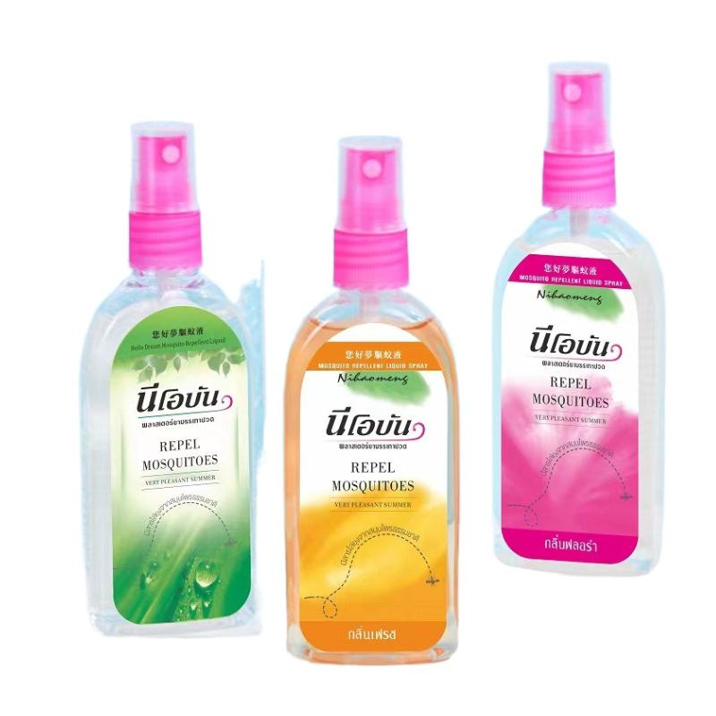 (cross-border) thailand internet celebrity mosquito repellent children spray portable portable outdoor florida water 80ml full figure