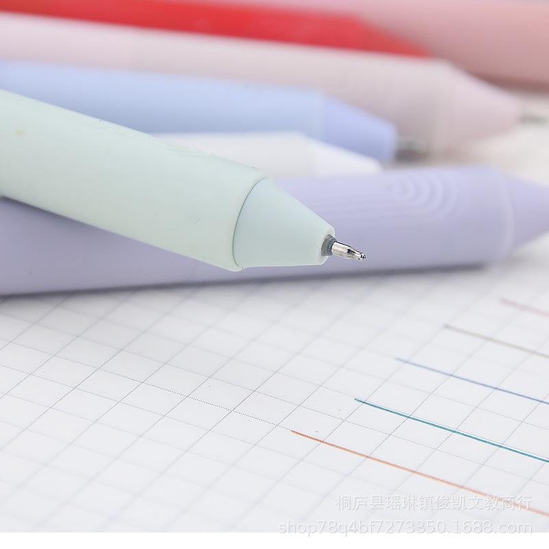 new rotary gel pen advertising marker morandi hot brush pen gift pen printable logo skin tag remover Specification drawing