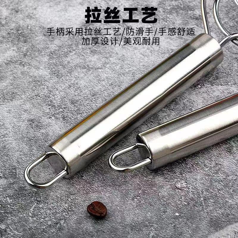 stainless steel dough mixer flour cake powder feeder kitchen handheld blender non-sti qui stir egg egg beater Application Scenario