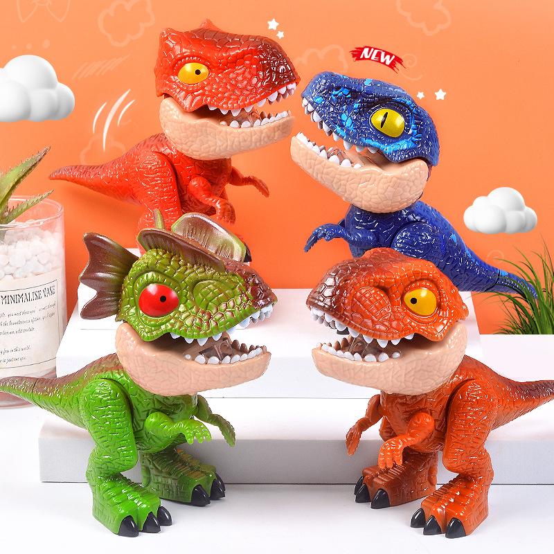 hot-selling new arrival creative stationery five-in-one suit detachable dinosaur model toys boys and girls school supplies details Picture