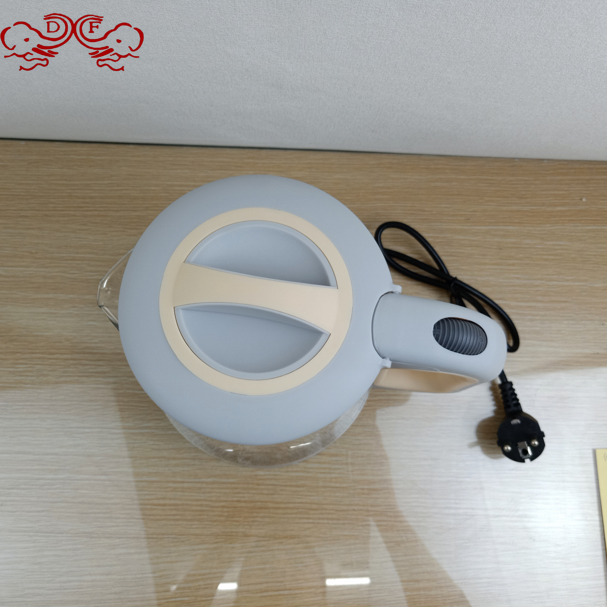 Df68862 Glass Electric Kettle Kettle Household Automatic Power Off Stainless Steel Open Water And Electricity Tea Health Pot Df Tradinghouse Item Picture