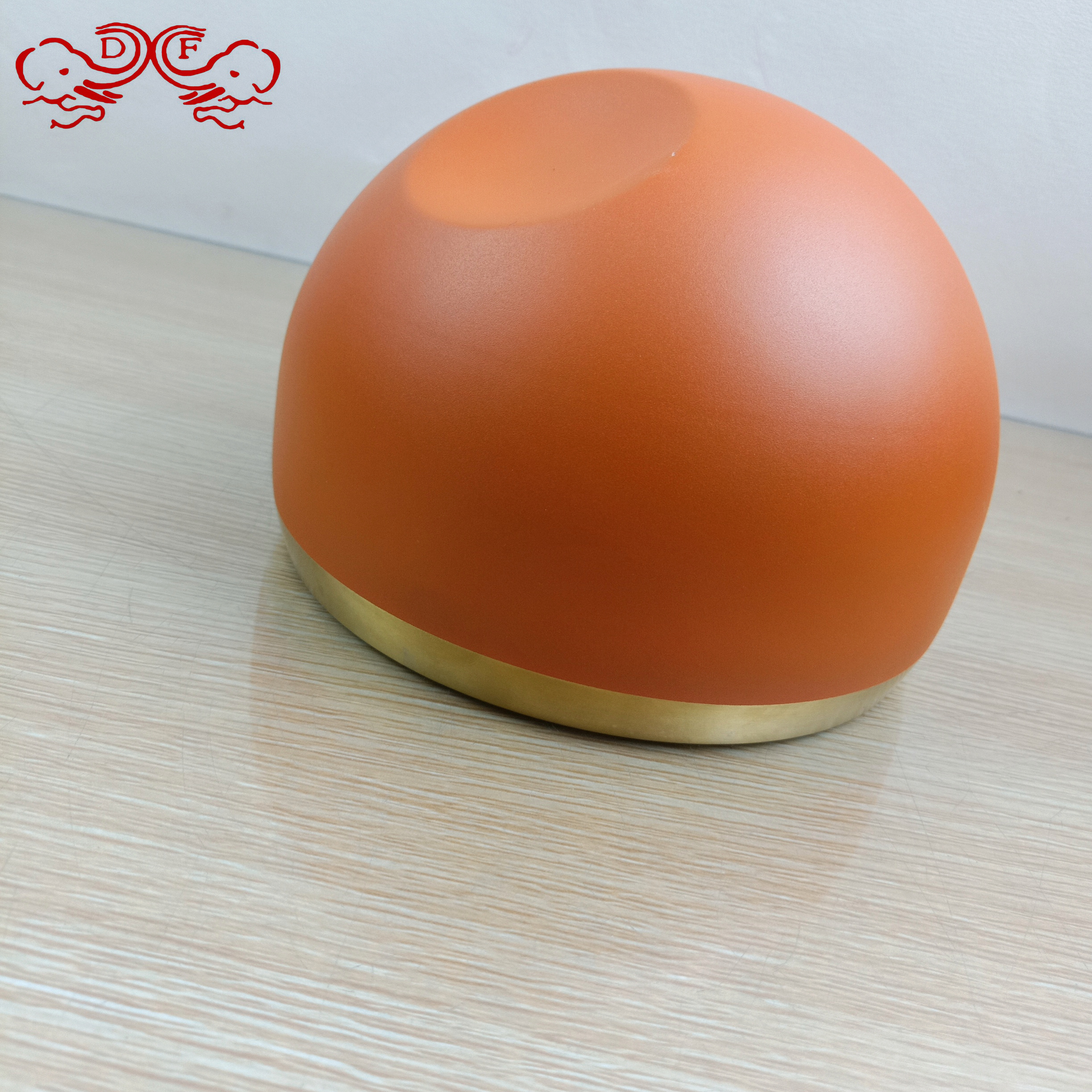 Df68864 Stainless Steel Thickened Double Bevel Bowl Commercial Hot Pot Restaurant Malatang Sauce Bowl Small Ingredients Spherical Bowl Df Tradinghouse Item Picture