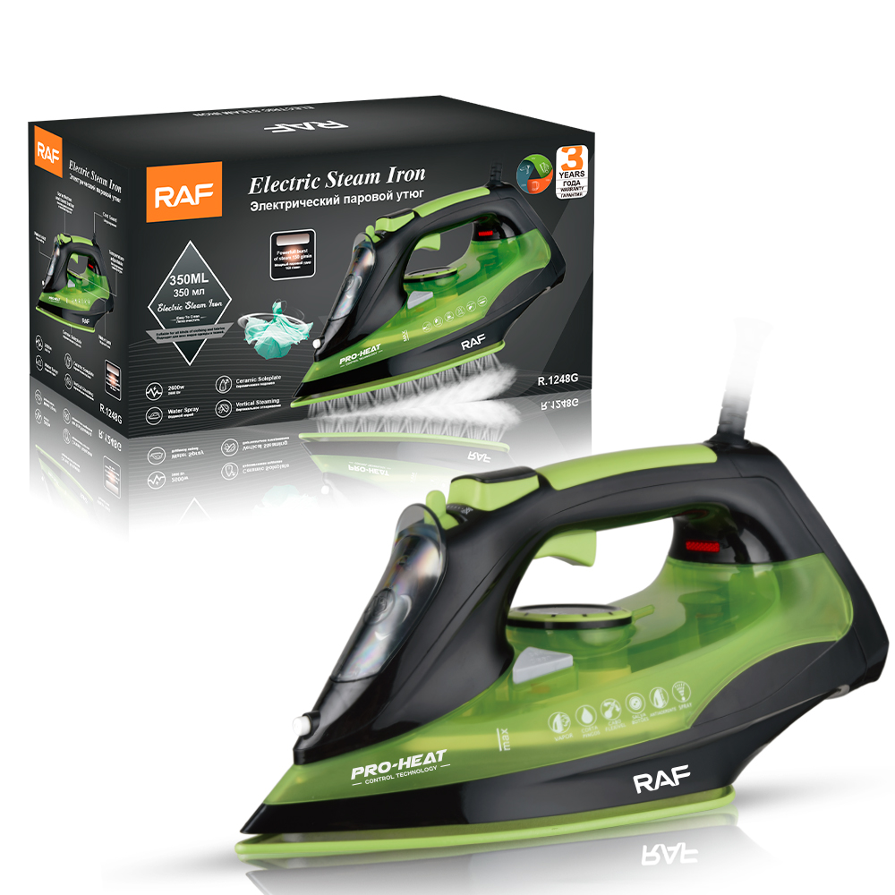 欧规外销便携手持式蒸汽熨斗大功率 2200W陶瓷底板电熨斗R.1248详情9