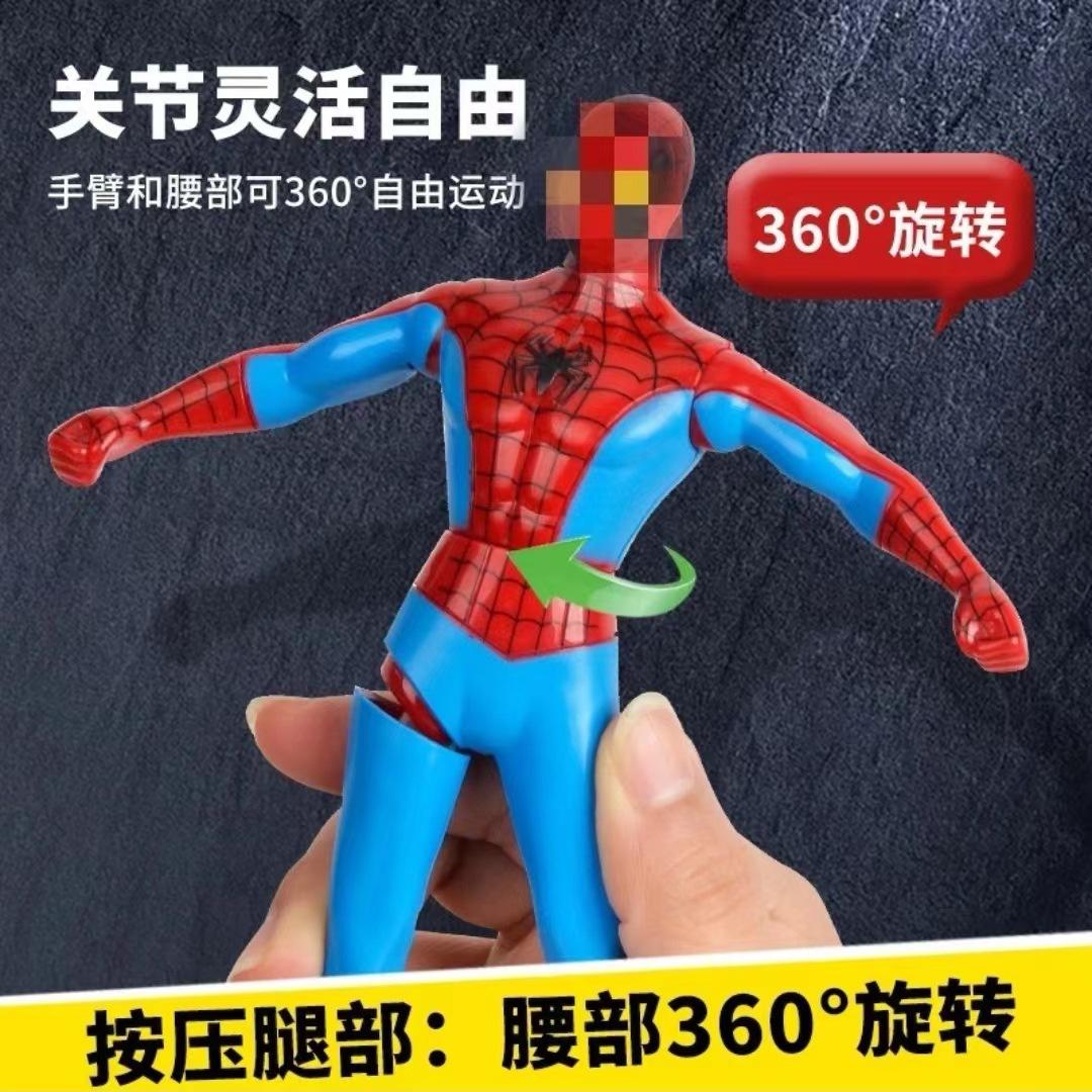 new rotating ultraman toy spider-man iron man american team hulk diga hand-made model toy wholesale Application Scenario
