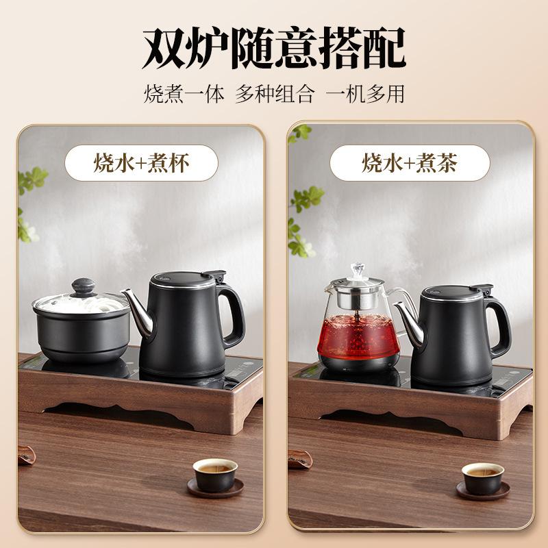 automatic anti-scald water and electricity kettle water boiling tea making all-in-one machine household pumping tea table tea making special suit Specification drawing