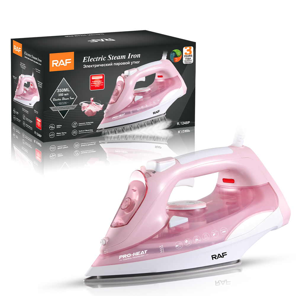 欧规外销便携手持式蒸汽熨斗大功率 2200W陶瓷底板电熨斗R.1248详情11