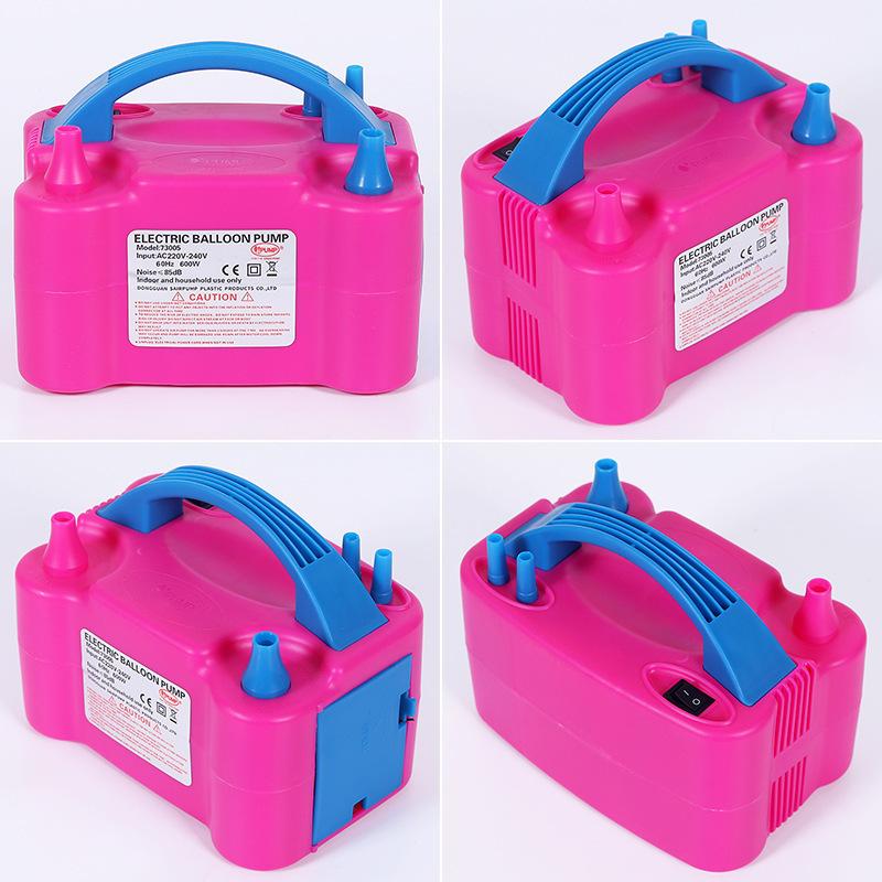 electric tire pump blowing balloons air pump electric inflator pumping ball electric pump tool balloon machine details Picture