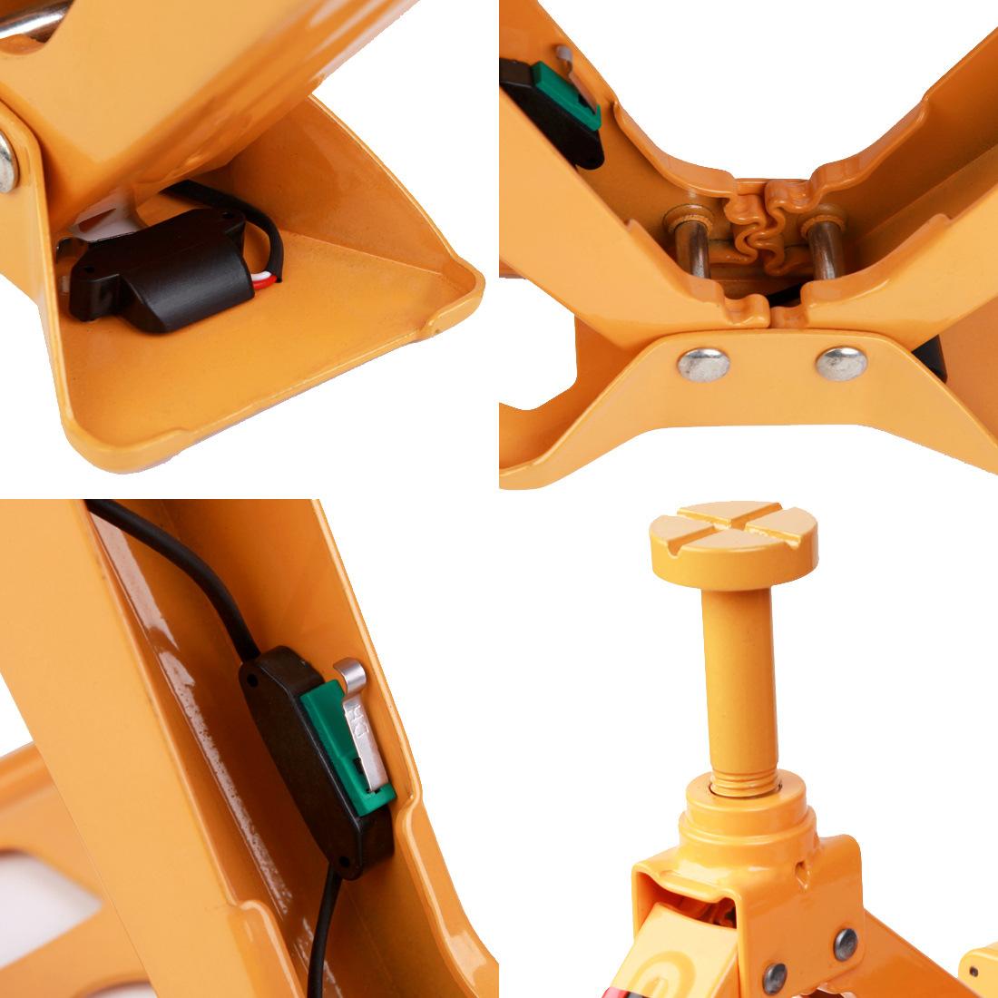 factory direct sales 12v car electrical jack electric wrench set car horizontal scissor Item Picture