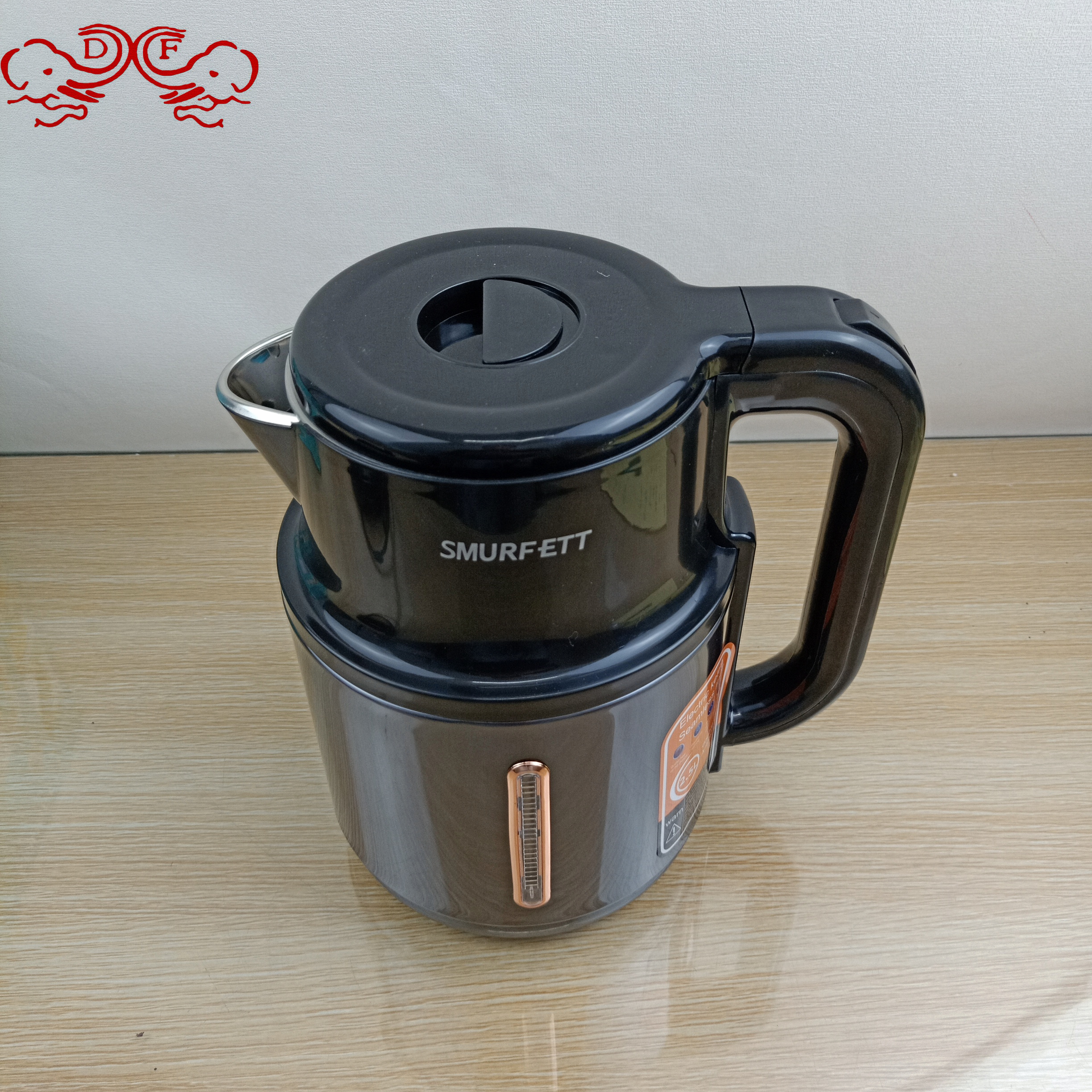 DF68862 transparent electric kettle, household insulated electric kettle, electric kettle, high-temperature resistant health pot, DF TRADINGHOUSE Item Picture