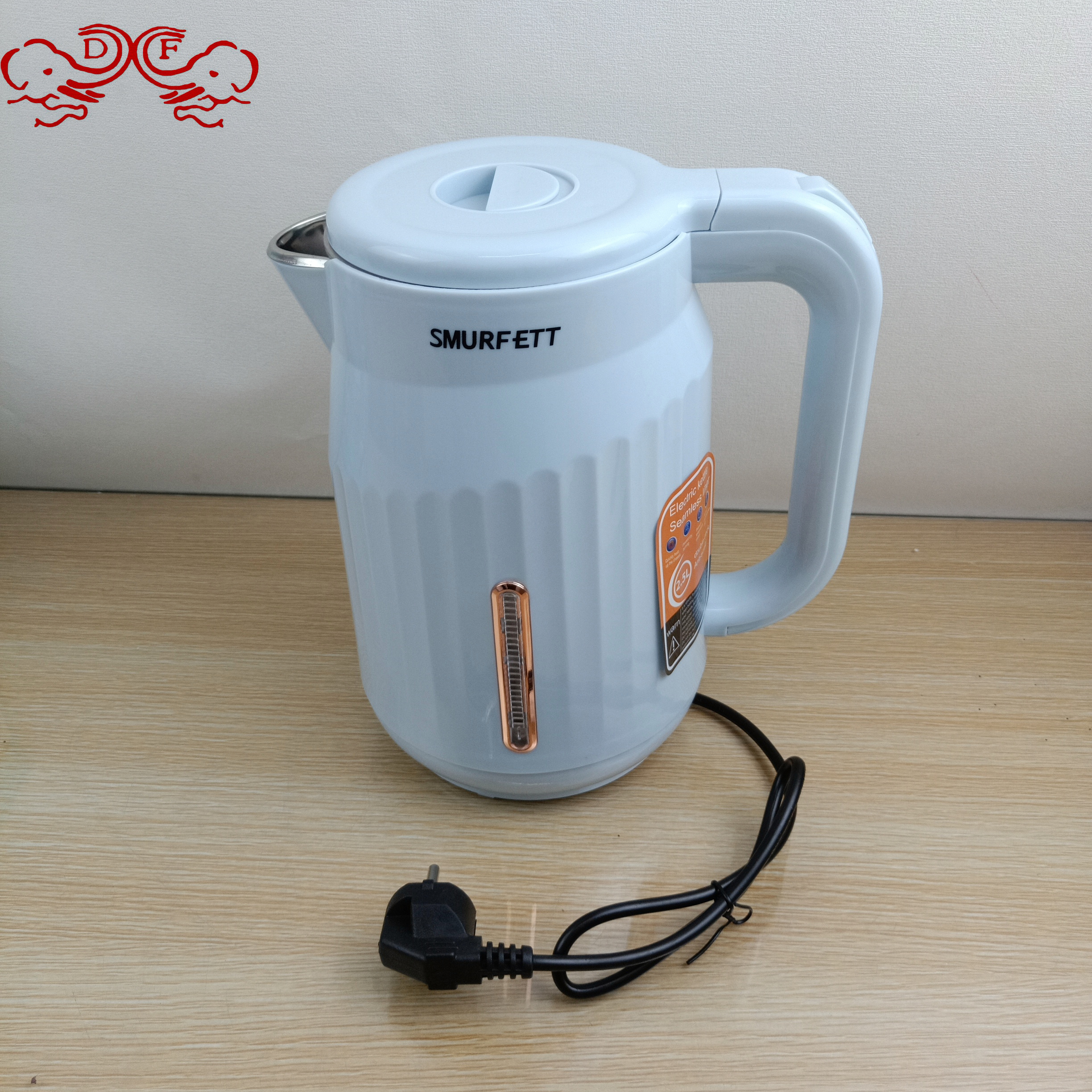 Df68862 Electric Kettle Commercial Kettle Thermal Insulation Automatic Power Off Stainless Steel Large Capacity Hot Kettle Df Tradinghouse Specification drawing