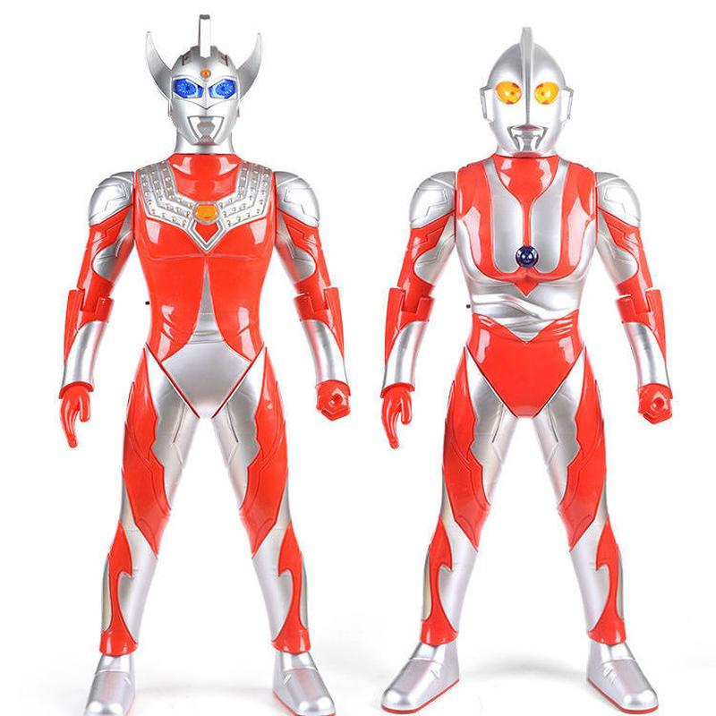 large ultraman toy sound and light early education story machine anime doll diga jedetero boy model toy Item Picture