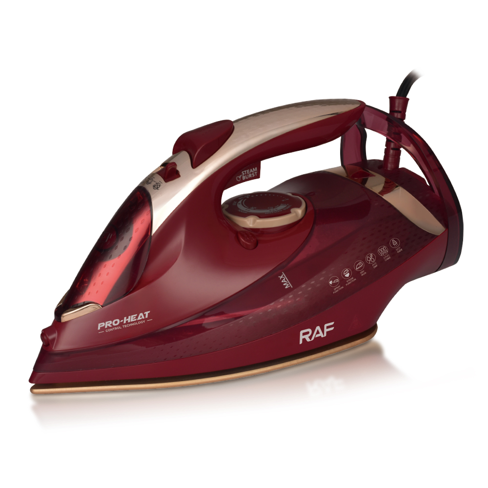 RAF European standard iron, cross-border steam iron, handheld household electric iron, dry and wet dual-purpose, old-fashioned ironing machine for clothes pic 8