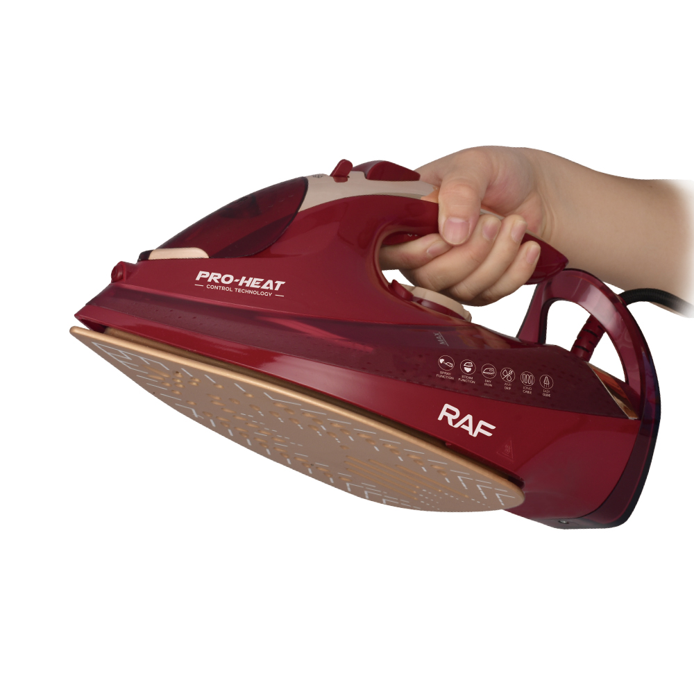 RAF European standard iron, cross-border steam iron, handheld household electric iron, dry and wet dual-purpose, old-fashioned ironing machine for clothes pic 10