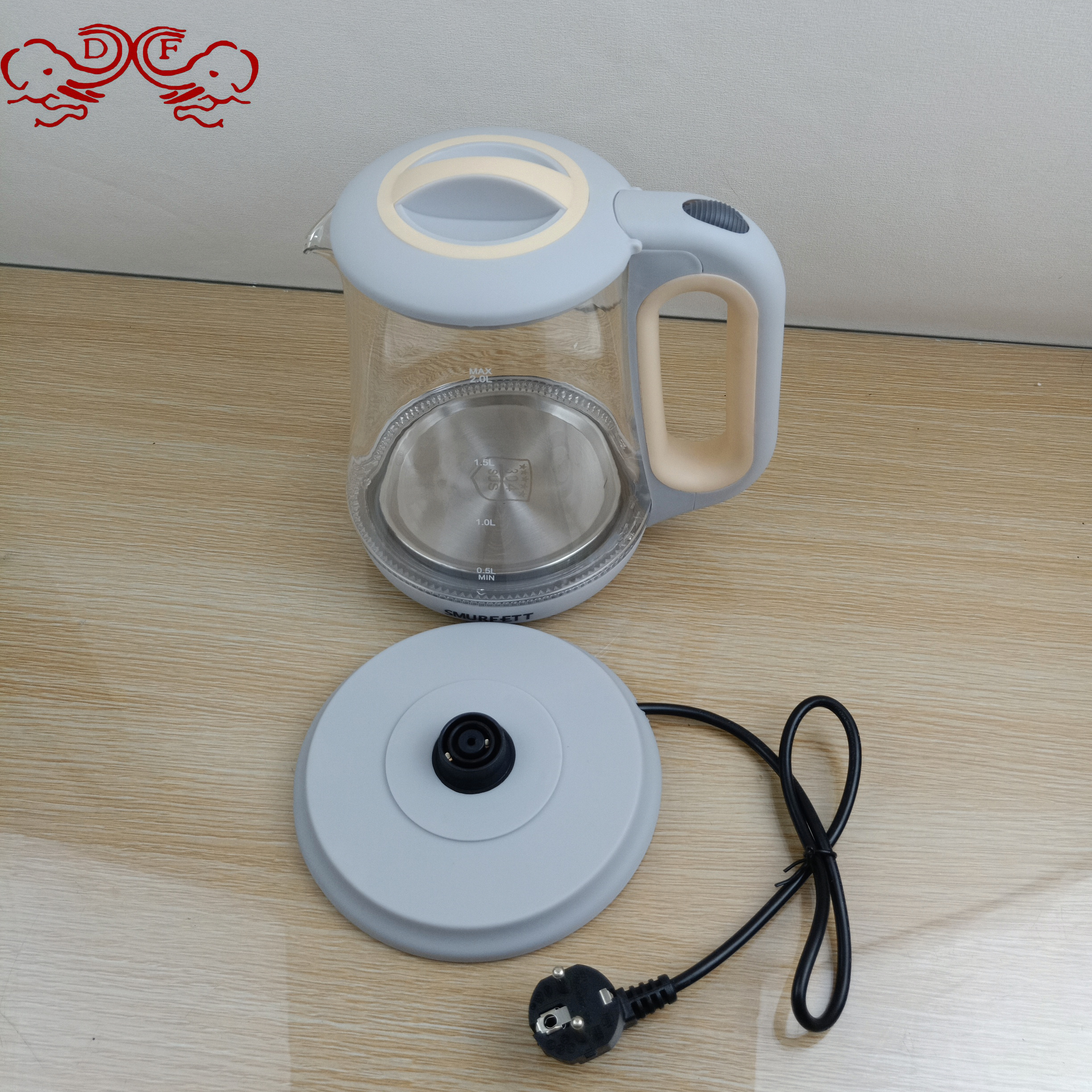 Df68862 Glass Electric Kettle Kettle Household Automatic Power Off Stainless Steel Open Water And Electricity Tea Health Pot Df Tradinghouse Application Scenario