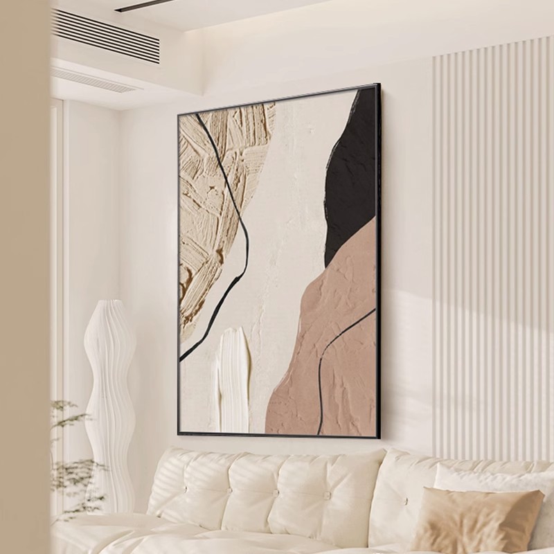 酒店房间手绘油画/入户门油画/painting/基督教畫/油画装饰画细节图