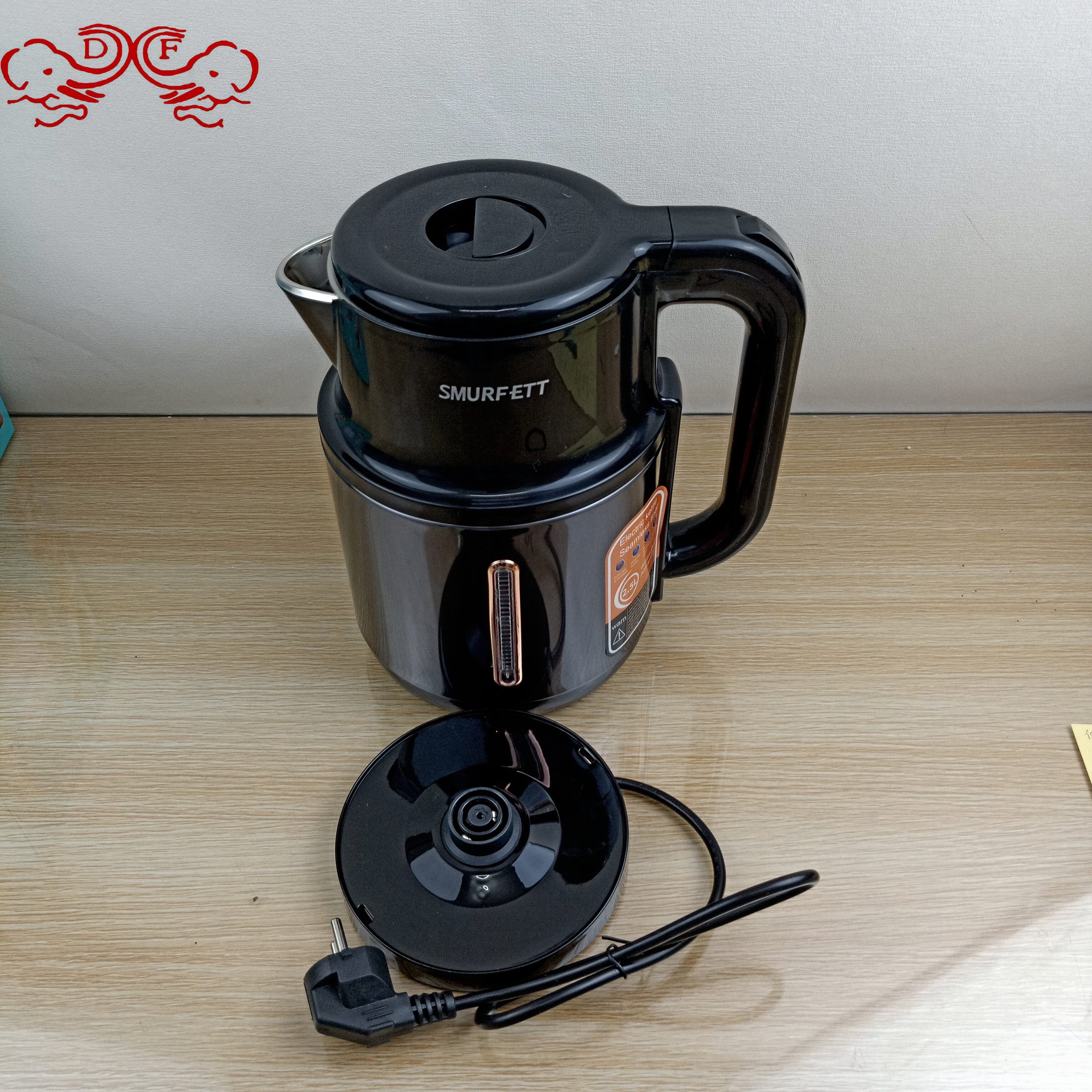 DF68862 transparent electric kettle, household insulated electric kettle, electric kettle, high-temperature resistant health pot, DF TRADINGHOUSE Application Scenario