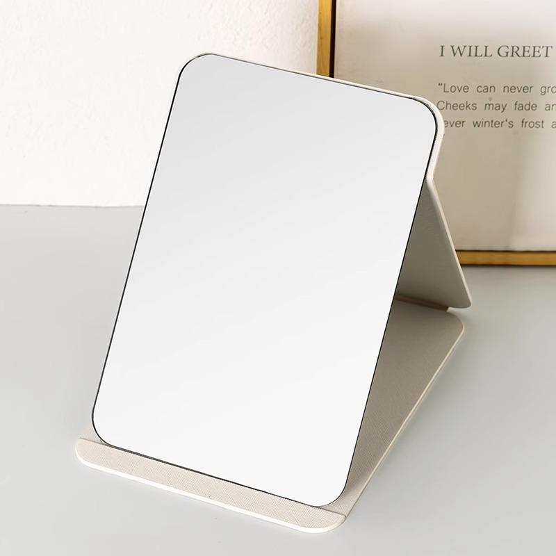folding mirror makeup mirror student dormitory men's special dressing mirror desktop can stand household portable female Application Scenario