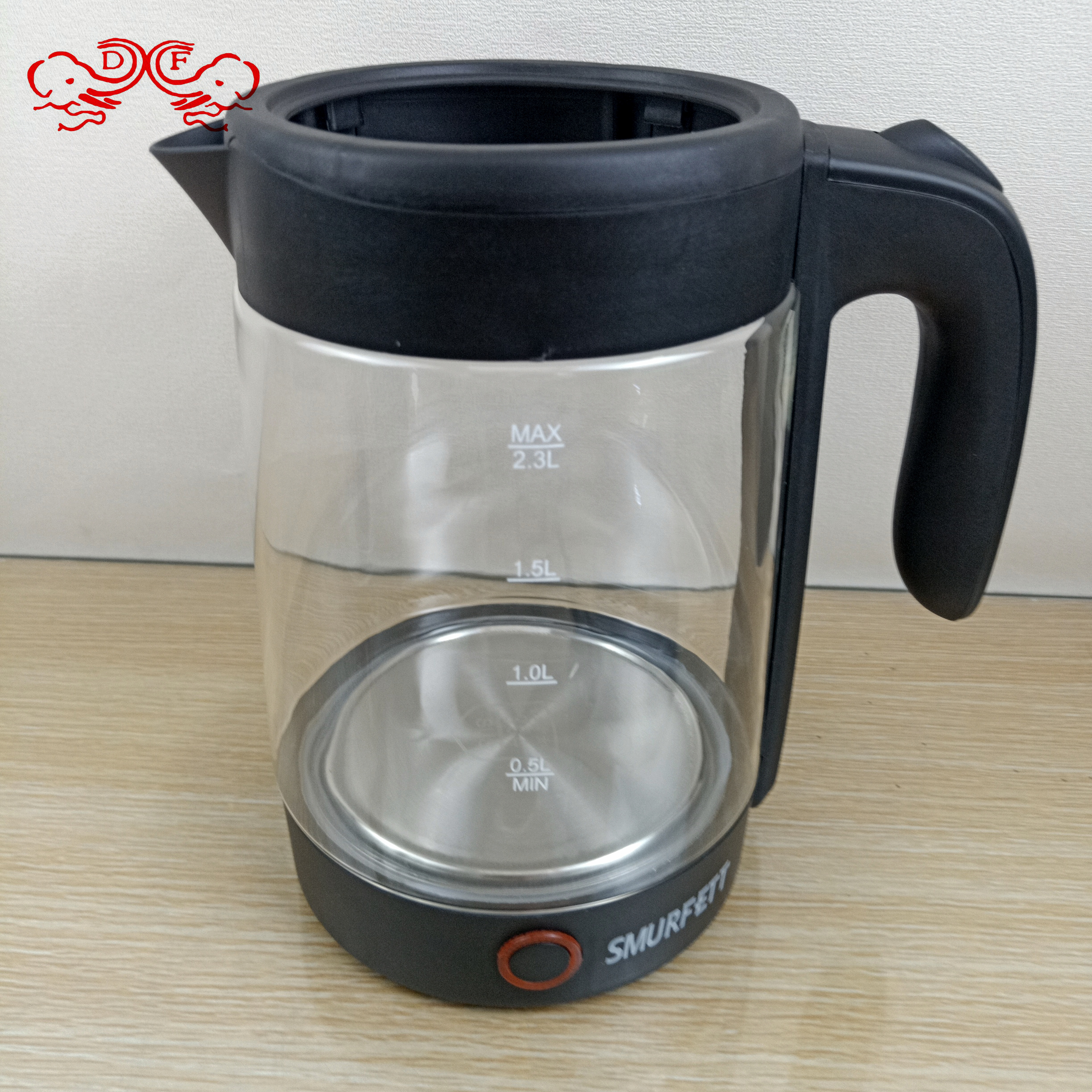 Df68862 Glass Electric Kettle Electric Teapot Health Pot Double Kettle Large Capacity Electric Kettle Kettle Df Tradinghouse Item Picture