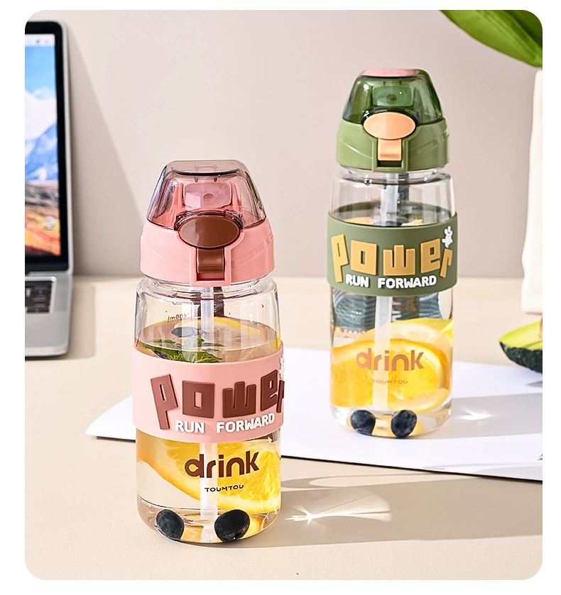 Y217-2333 water cup, high appearance level, large-capacity sports straw cup, drinking cup, space cup, simple and heat-resistant cup detail image 12