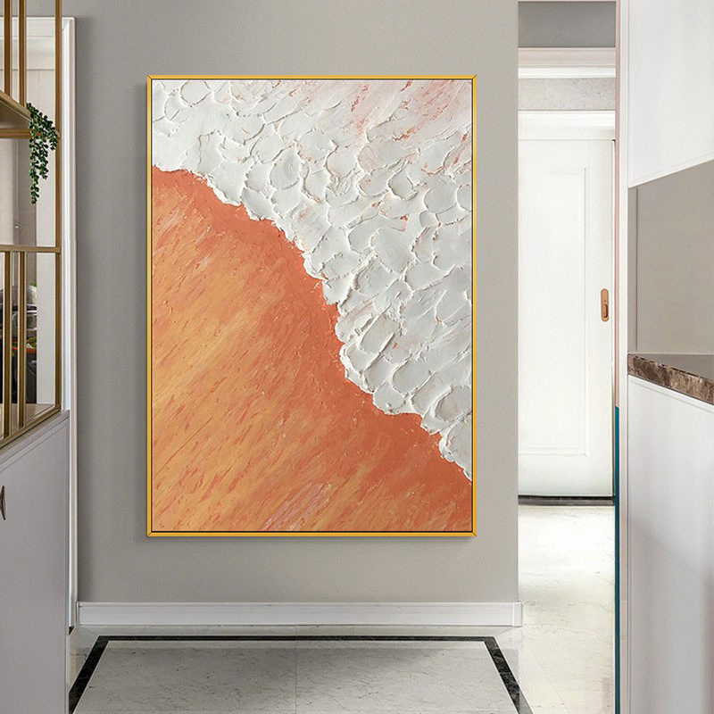رسم لدولنا اللوحات أمواج البحر المد والجزر الخفيف الفندق النزل يضع العادل عن تمثال الحائط غرفة المعيشة غرفة الفندق لوحة مرسومة باليد Item Picture