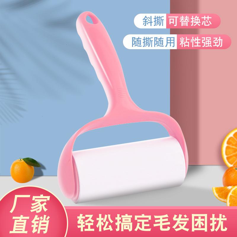 [lent remover pet standing] roller lint roller tearable household pet hair remover hair suction scraping clothes Specification drawing