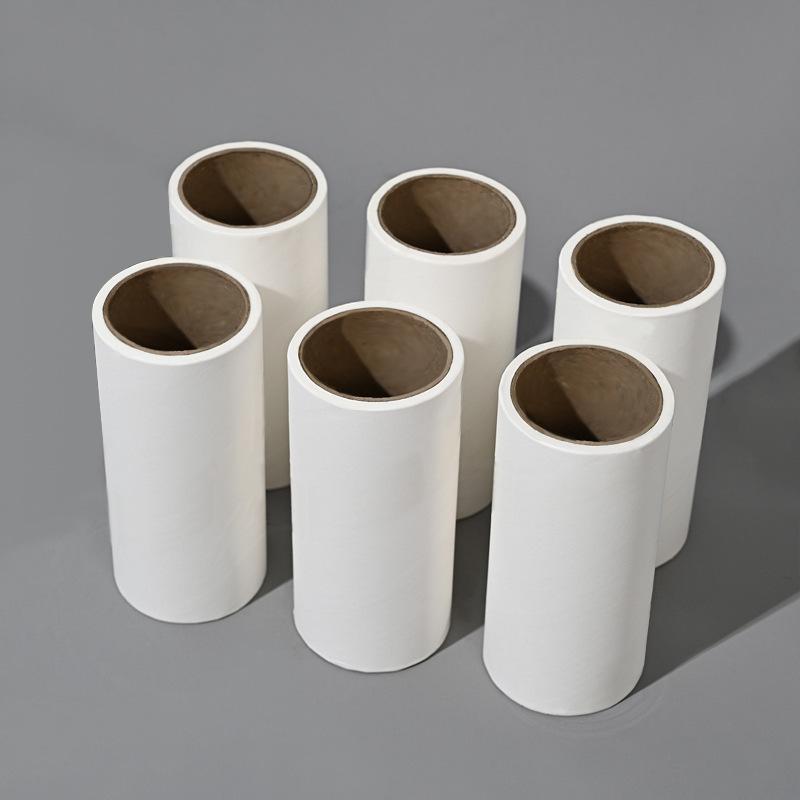 rolling brush sticky roll paper tearable lint remover roller replacement paper core hair removal roll paper pet fantastic fuzz remover Specification drawing