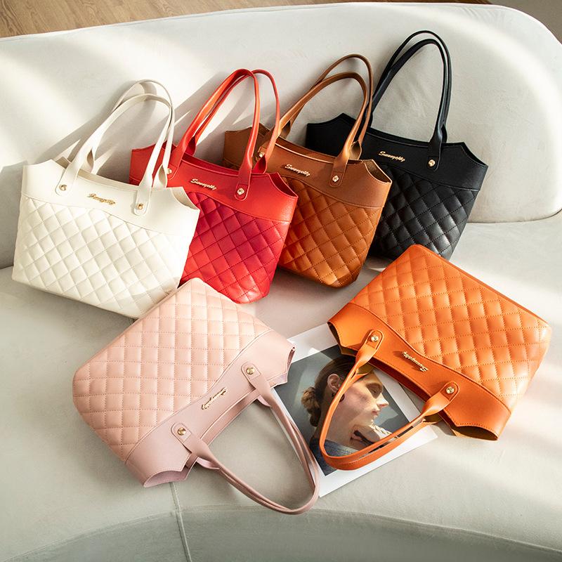 embroidered shoulder shopping bag 2021ladies handbag foreign trade bag women wholesale fashion lady handbag full figure
