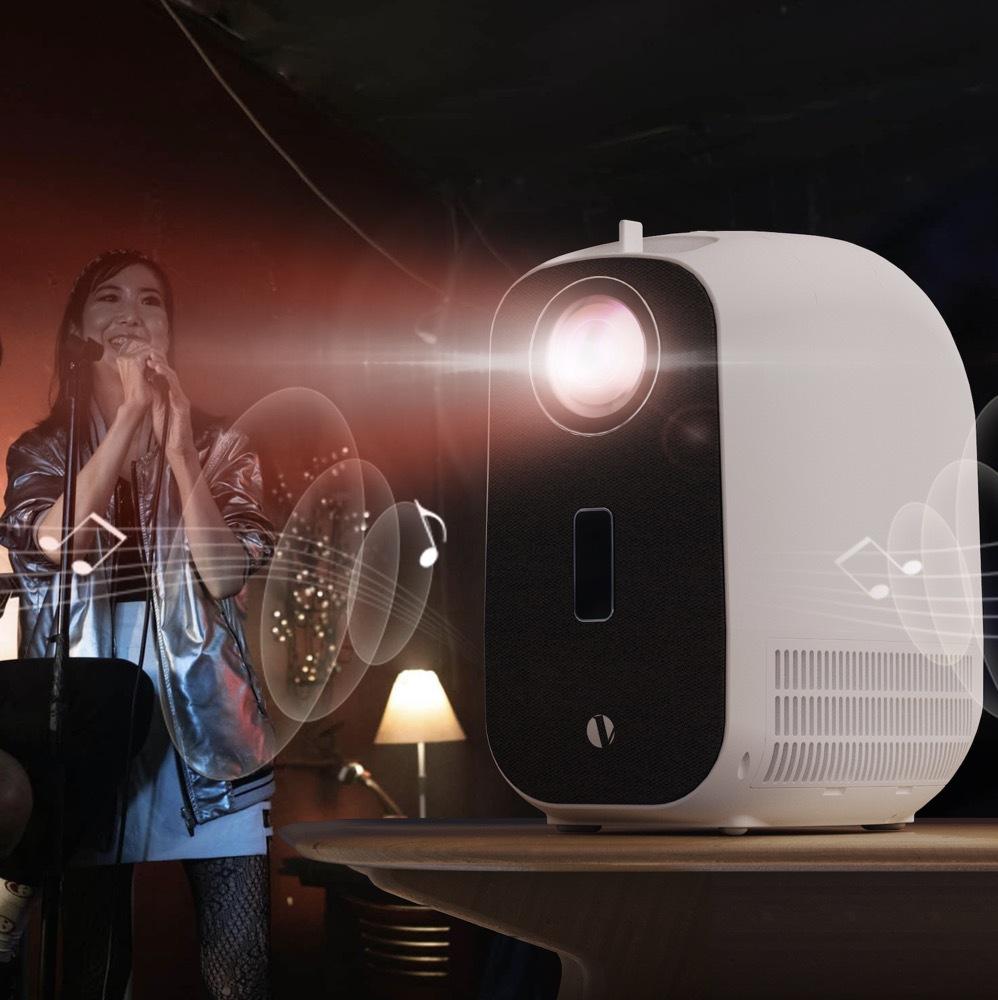 Factory Cross-Border D3000 New Vertical Closed Optical Machine Projector Home 3d Hd 1080P Projector
