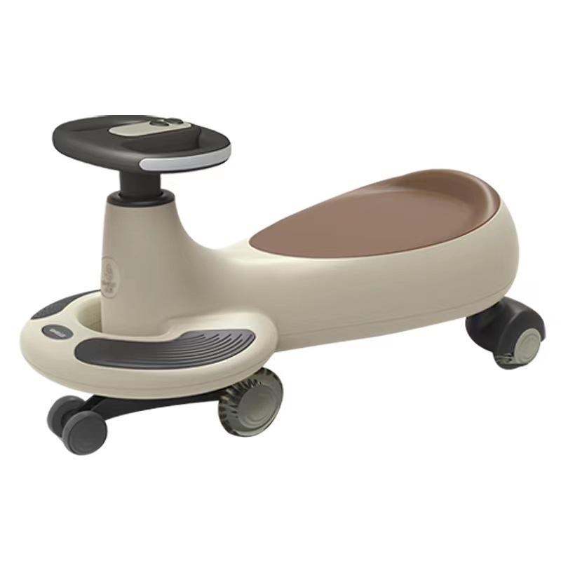 beiyi swing car children's yo-yo baby boy baby girls' toys 1-3 years old mute universal wheel anti-rollover baby walker Item Picture