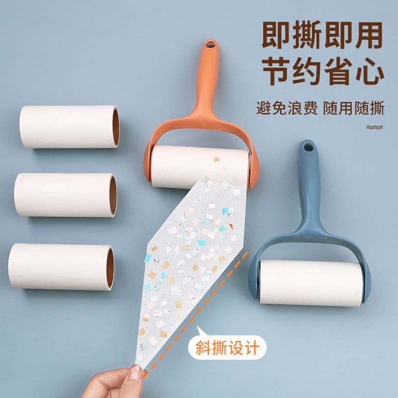 3787 lent remover roller tearable paper lint dust removal household rolling brush clothes brush fur cleaner clothing sticky dust Application Scenario