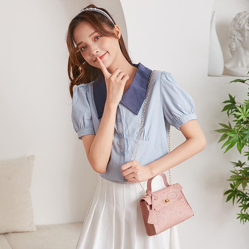 Ladies Bag Embossed Handbag 2023 Exclusive for Cross-Border Women's Bag Wholesale Ladies' Pouch Niche Kelly Bag Application Scenario