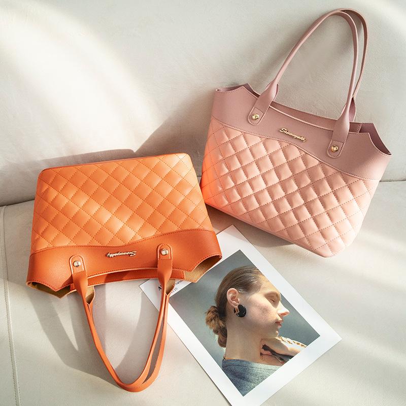 embroidered shoulder shopping bag 2021ladies handbag foreign trade bag women wholesale fashion lady handbag Specification drawing