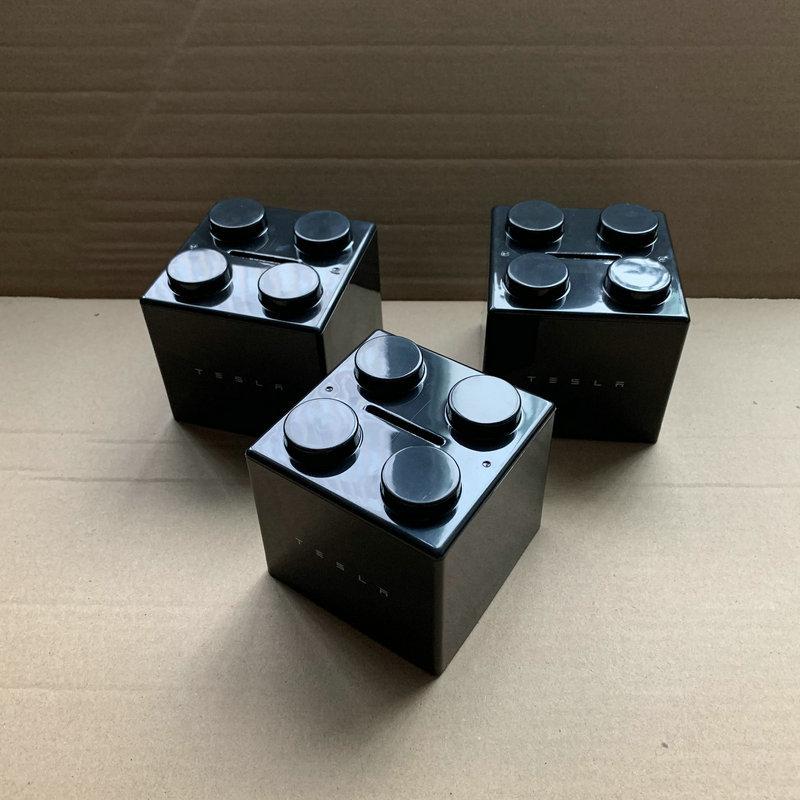 tesla car promotional gifts printable building blocks savings bank building blocks coin bank building blocks piggy bank details Picture