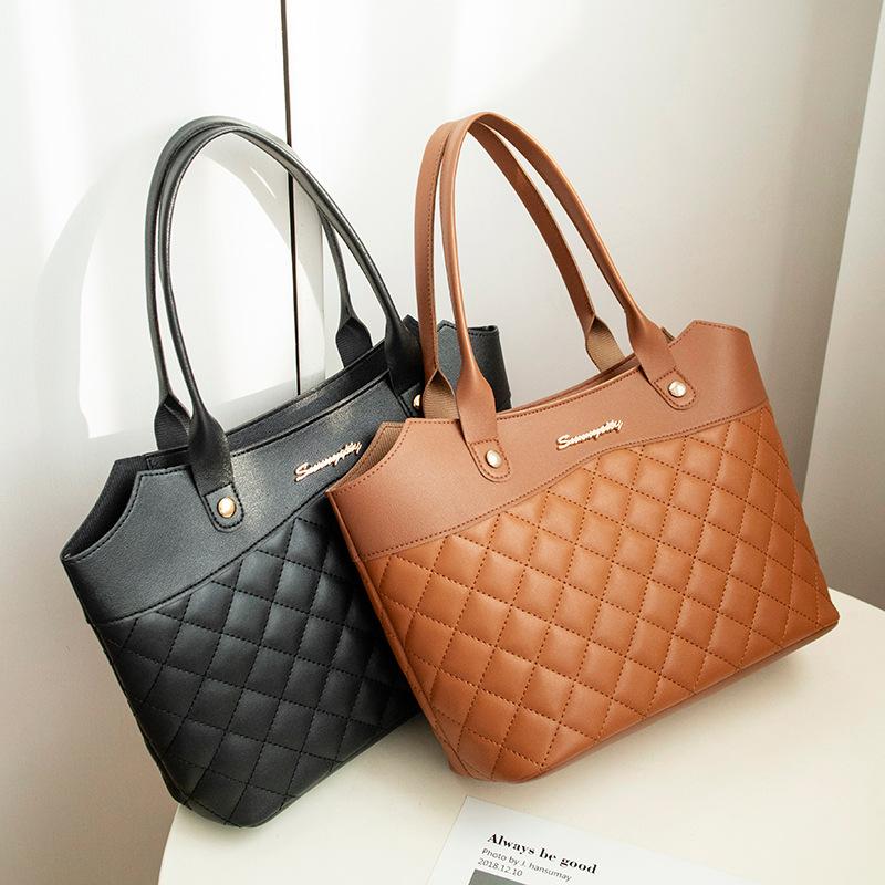 embroidered shoulder shopping bag 2021ladies handbag foreign trade bag women wholesale fashion lady handbag Application Scenario