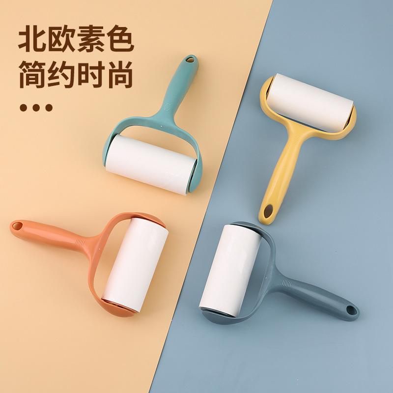 3787 lent remover roller tearable paper lint dust removal household rolling brush clothes brush fur cleaner clothing sticky dust Specification drawing