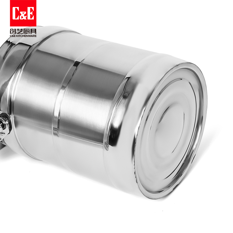 C&E Creative Stainless Steel Hot Pot large-capacity insulated box, multi-functional insulated hot pot kitchenware for home use Item Picture