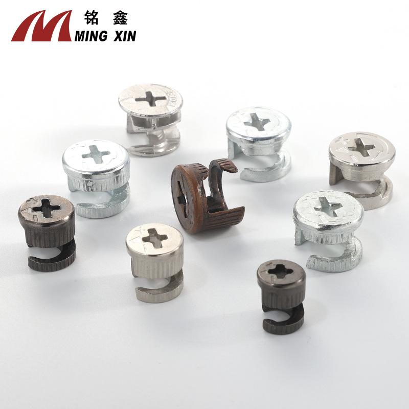 Macy Tee-in-One Connector Wardrobe 12cm Lo Eccentric Wheel Two-in-One Connector Qui Instaltion Rod Hardware Specification drawing