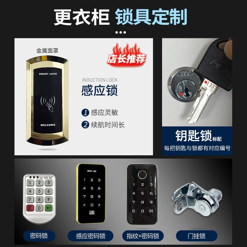 stainless steel cabinet locker wardrobe instrument cabinet western medicine cabinet dust-free workshop disinfection staff change wardrobe shoe cabinet Application Scenario