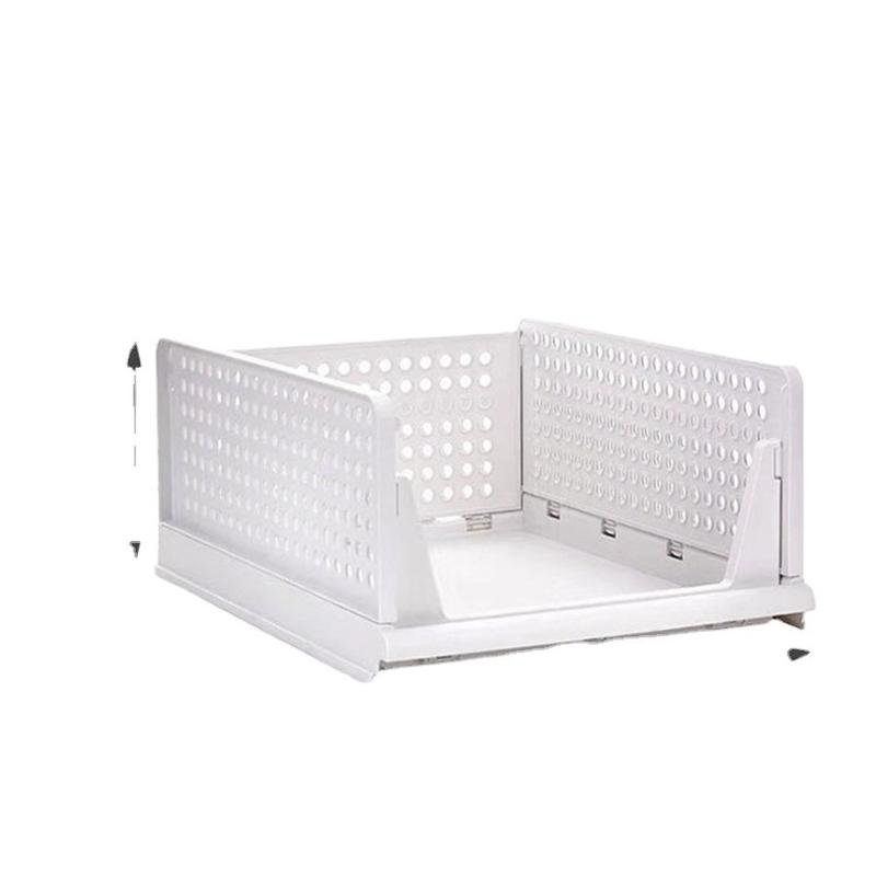 stackable wardrobe storage box layered partition clothes storage basket bedroom wardrobe storage drawer storage artifact Item Picture