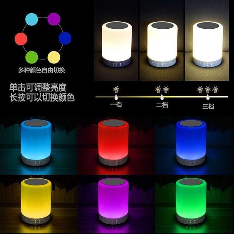 Colorful Raet Small Night mp Wireless Mobile Phone Bluetooth Speaker Computer Card Home Smart Creative Portable Small Speaker Application Scenario