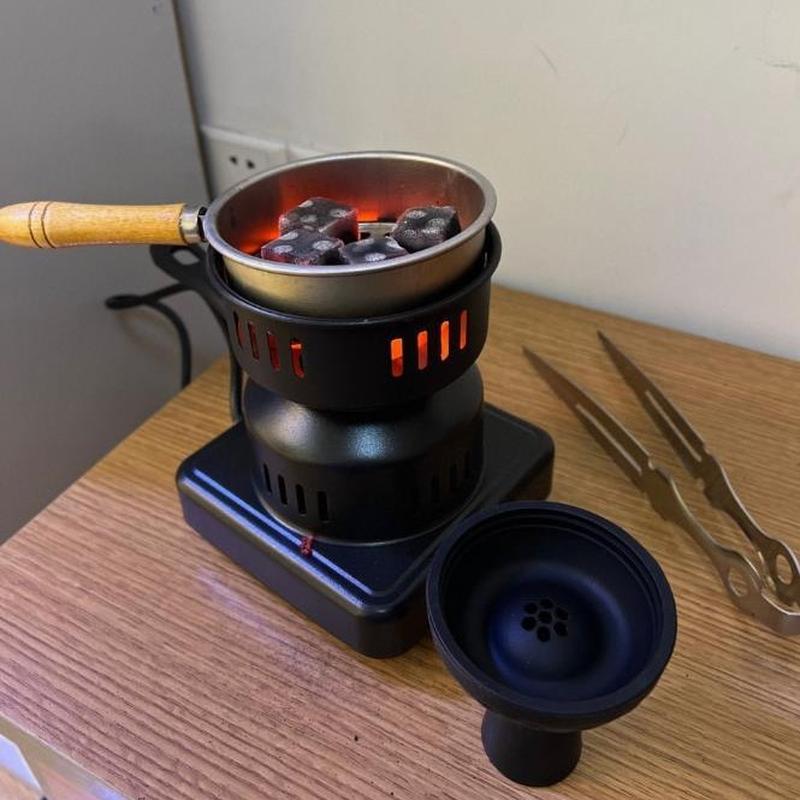 yiwu cross-border arab hookah carbon igniting stove coconut shell charcoal burner portable electric carbon stove carbon stove carbon igniter