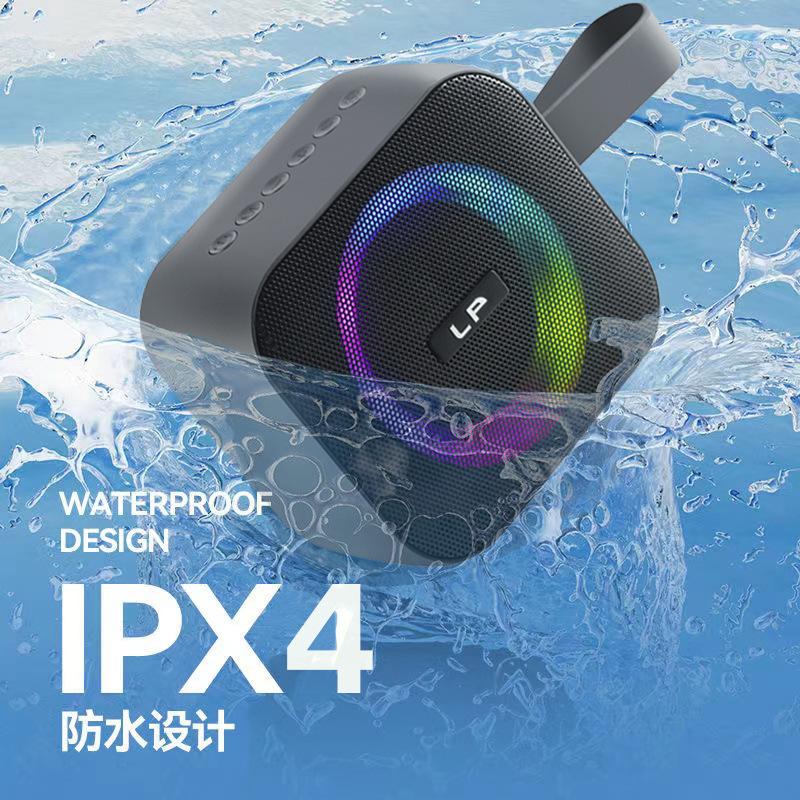 waterproof bluetooth speaker bathroom audio outdoor car subwoofer home light portable small mini speaker details Picture