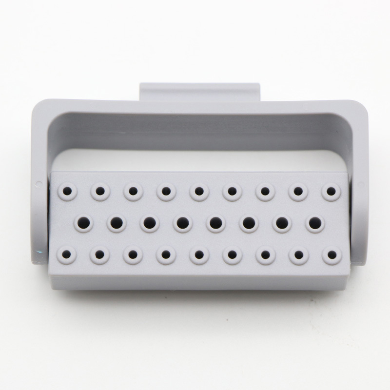 牙科开放式车针盒9孔15孔车针架开放式消毒盒扩大针消毒架放置架详情6