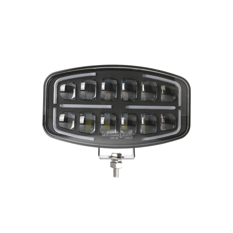 Truck LED work light, 10-inch overhead light, 60W rectangular headlamp, fog lamp, new European truck light Item Picture