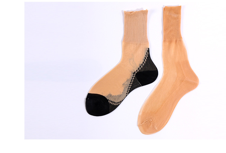 锦纶丝袜夏季女老式丝袜中老年双底松口丝袜批发老人丝袜丝袜女男袜详情4