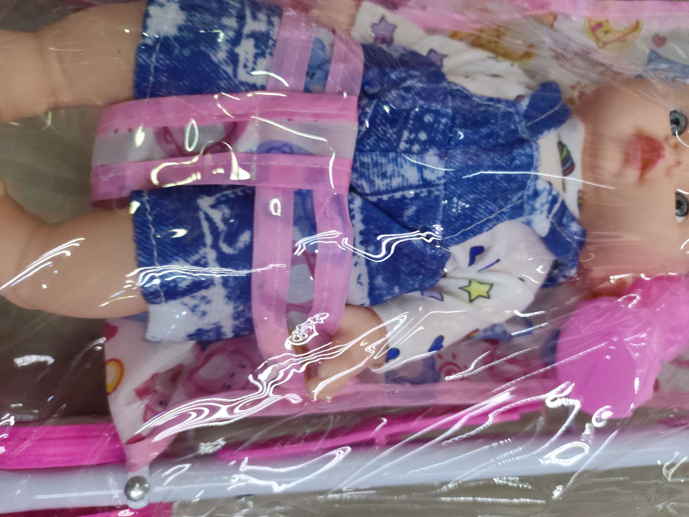 新款娃娃推车套装，男孩女孩两款混装，卡头袋包装。26元/套，36套/箱。娃娃推车新款热销详情图5