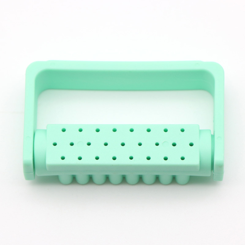 牙科开放式车针盒9孔15孔车针架开放式消毒盒扩大针消毒架放置架详情5