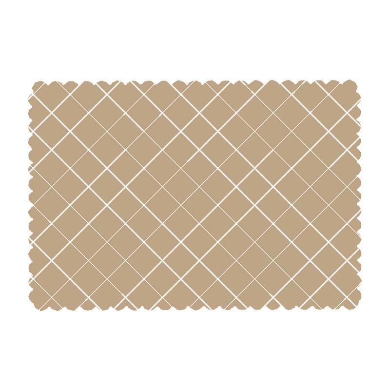 table cloth square thickened pvc waterproof oil-resistant placemat school lunch mat for primary school students Item Picture